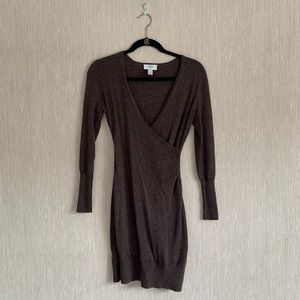 Loft Size Small Brown Sweater Dress